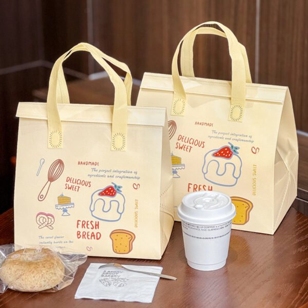 Custom Disposable Bags for Tiramisu and Mousse Cake Packaging - Reliable Supplier