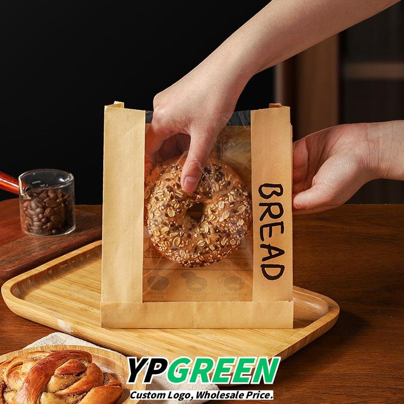 Wholesale Window Stand-Up Self-Seal Bags for Sliced Toast and Bread Packaging - Factory Cost Efficiency