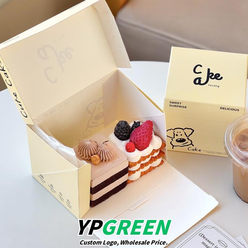 Wholesale 2-Inch Petit Four Boxes for Cut Small Cakes and French Dessert Takeout - Factory Direct Supply