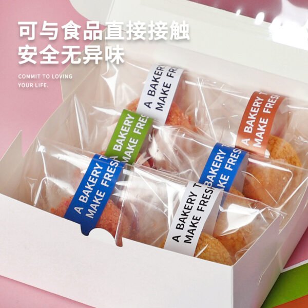 Wholesale Transparent Flat-Top Bags for Cookies, Biscuits, Scones, Puffs, and Chocolate Snacks Takeout - Factory Direct Supply
