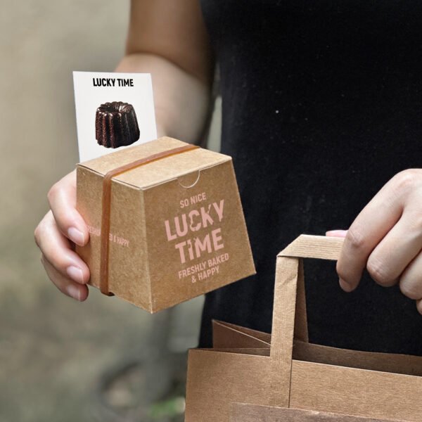 Custom IG-Style Packaging for Bakery Canelé and Pastry Takeout - Reliable Supplier