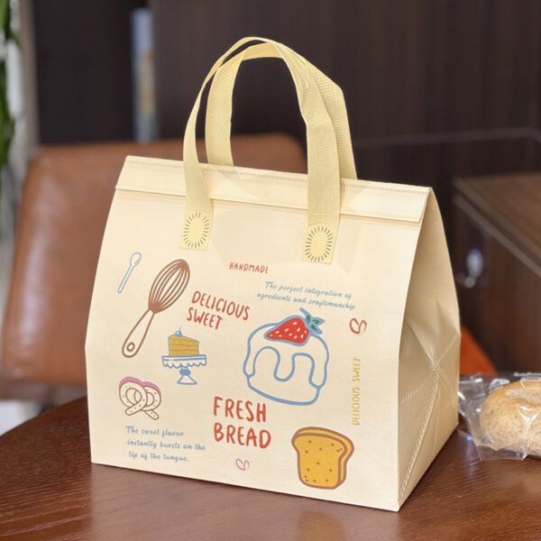 Custom Disposable Bags for Tiramisu and Mousse Cake Packaging - Reliable Supplier