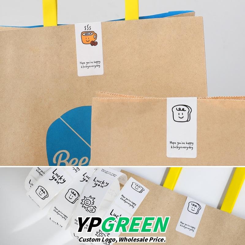 Wholesale Super Cute Cartoon Stickers for Bakery and Drink Sealing - Custom Manufacturing Service