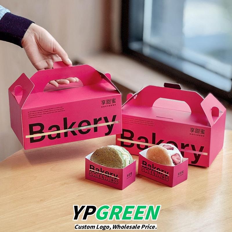 Wholesale High-End Handheld Boxes for Soufflé and Small Cake Takeout - Lower Cost, Direct Source