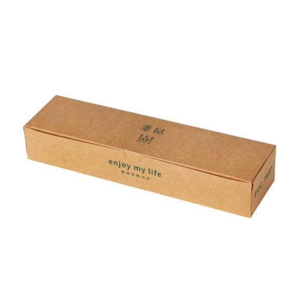 Wholesale Dark Green Thickened Boxes for 4-Piece Egg Tart Takeout - Direct Factory