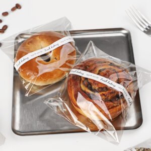 Wholesale Transparent Self-Adhesive Bags for Bagel Bread, Soda Bread, Cookies, and Toast Takeout - Factory Price Guarantee