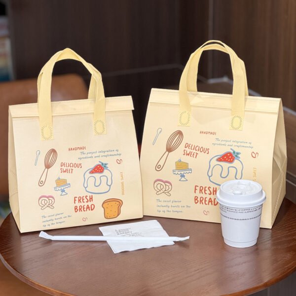 Custom Disposable Bags for Tiramisu and Mousse Cake Packaging - Reliable Supplier