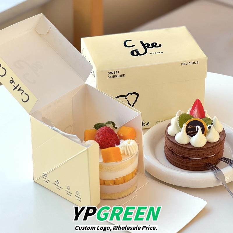 Wholesale 2-Inch Petit Four Boxes for Cut Small Cakes and French Dessert Takeout - Factory Direct Supply