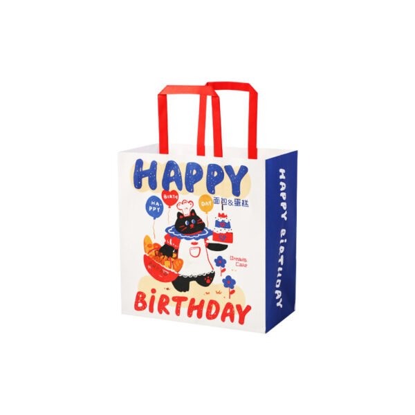 Wholesale Super Cute Cartoon Kraft Handheld Bags for Bakery Toast and Dessert Takeout - Direct from Factory