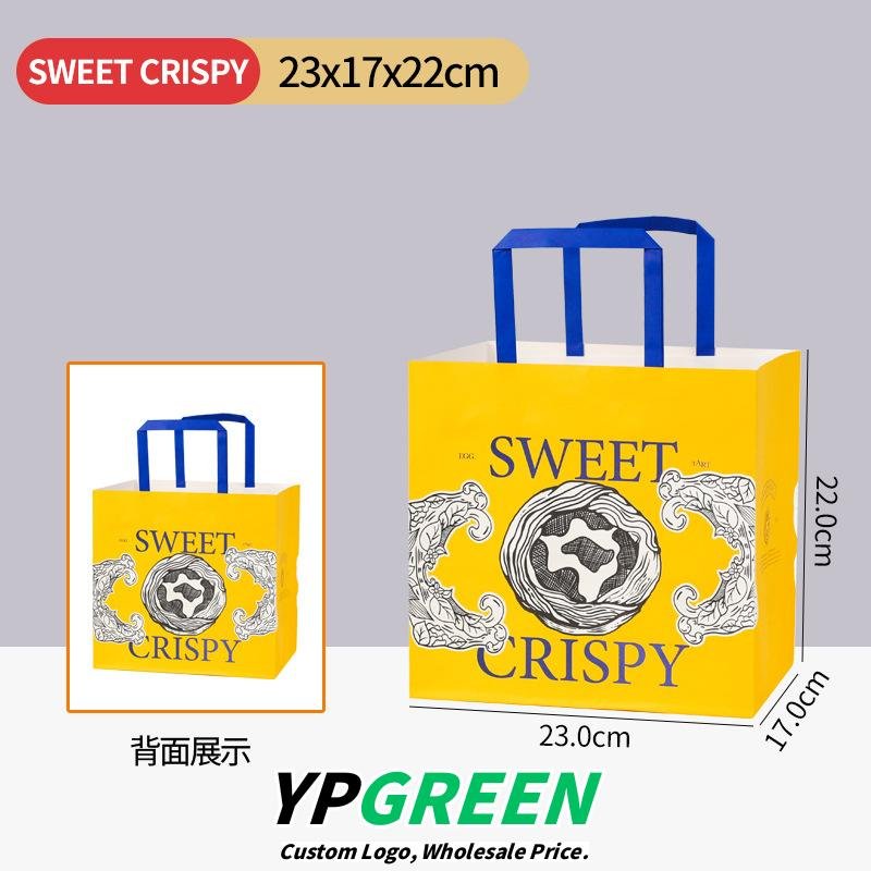 Wholesale Yellow Disposable Boxes for Single or 4-Pack Portuguese Egg Tarts Takeout - Direct from Manufacturer