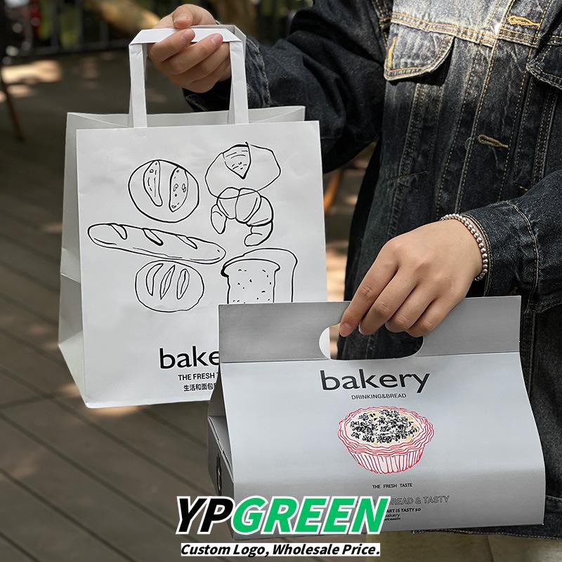 Wholesale Silver Bakery Takeout Boxes for Desserts, Bread, Egg Tarts, Cakes, and Scones - Export Ready