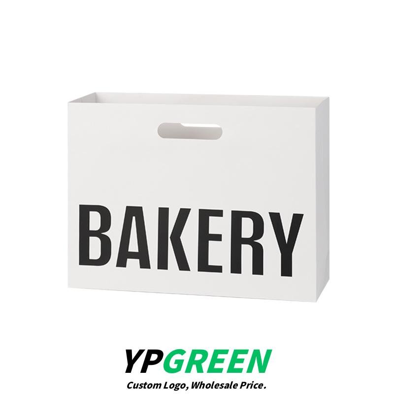 Wholesale Minimalist Donut Series Kraft Handheld Bags for Dessert Takeout - Factory Direct Supply