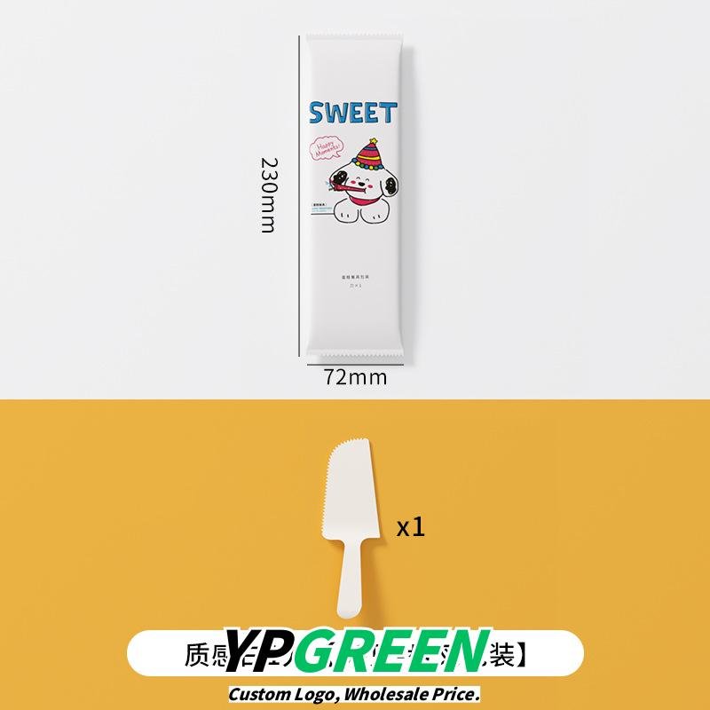 Wholesale Cartoon Disposable Birthday Cake Cutlery Set with Thickened Plates and Trays for Baking Serving - Factory Direct Supply