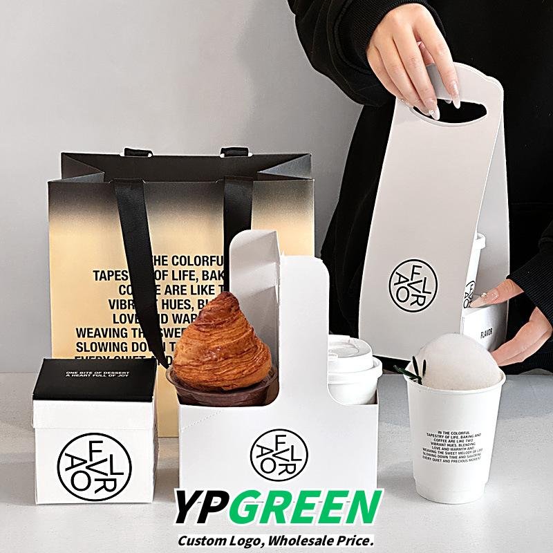 Wholesale Minimalist IG-Style Disposable Coffee Cups with Lids for Hot and Cold Drinks Takeout - Factory Direct Supply