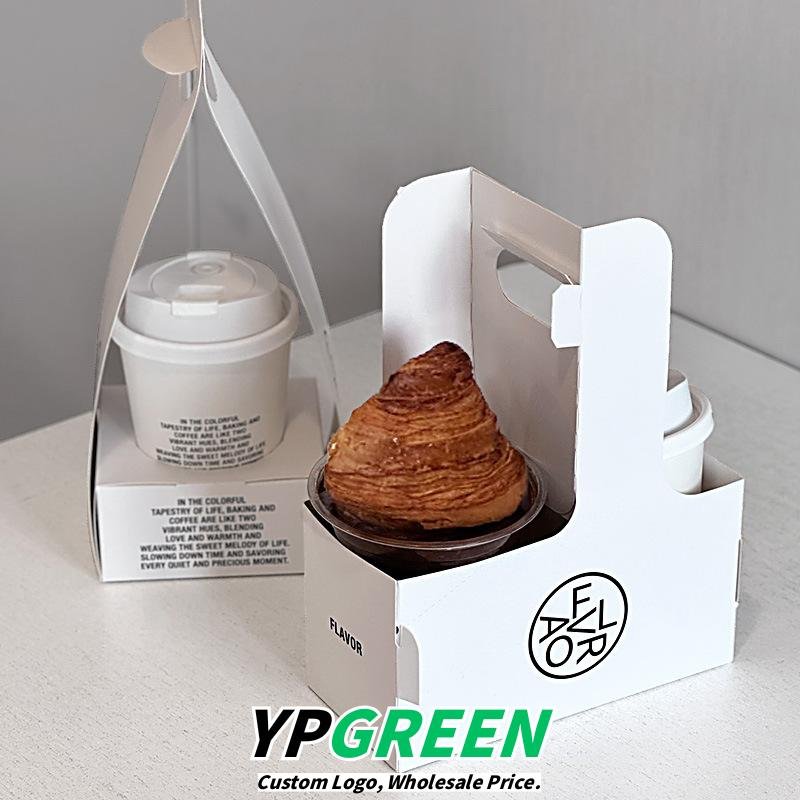 Wholesale Minimalist IG-Style Disposable Coffee Cups with Lids for Hot and Cold Drinks Takeout - Factory Direct Supply