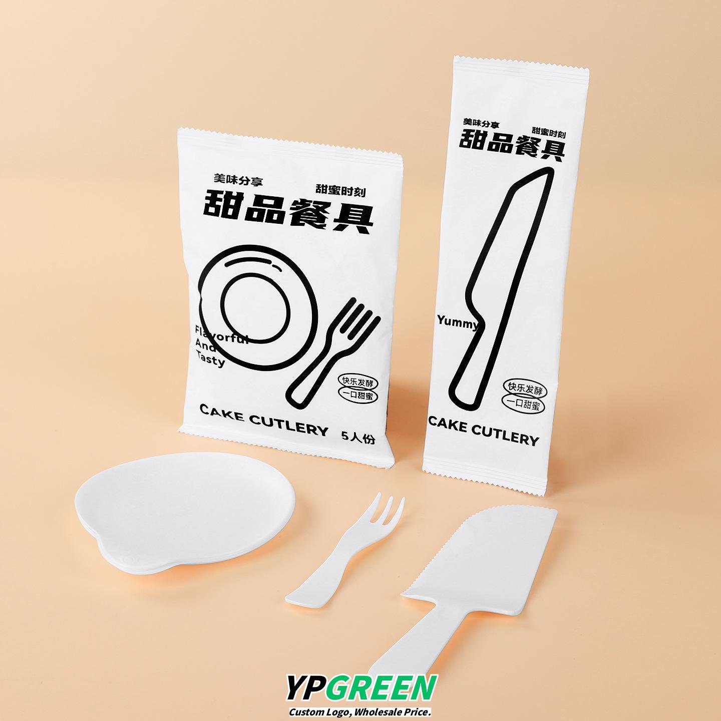 Custom Printed Birthday Cutlery and Plate Kits for Cake Packaging - Manufacturer Direct