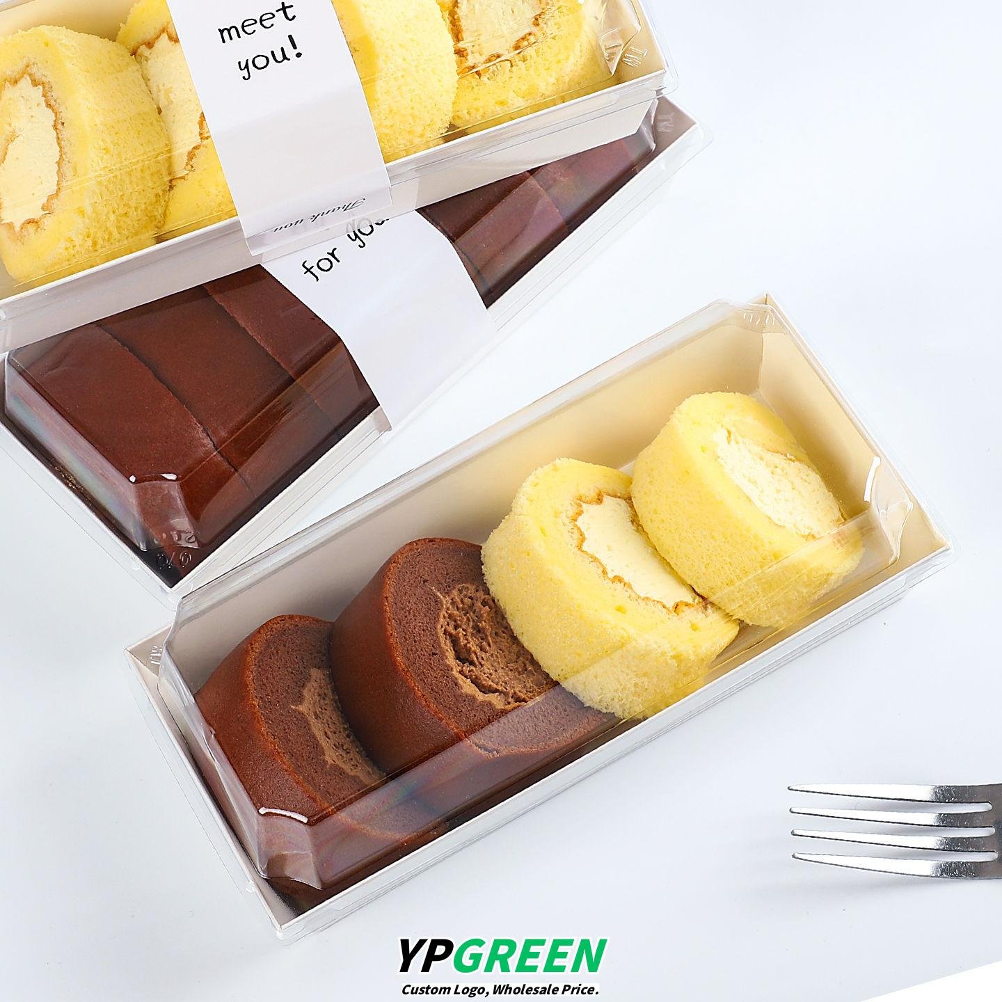 Wholesale Swiss Cake Roll Stickers and Egg Tart Takeout Boxes for Dessert Packaging - Factory Direct Supply