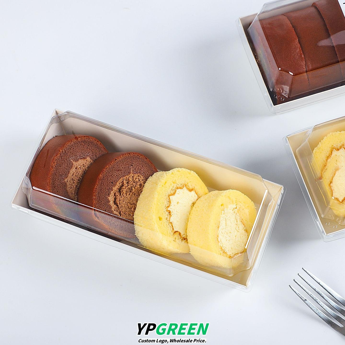 Wholesale Swiss Cake Roll Stickers and Egg Tart Takeout Boxes for Dessert Packaging - Factory Direct Supply