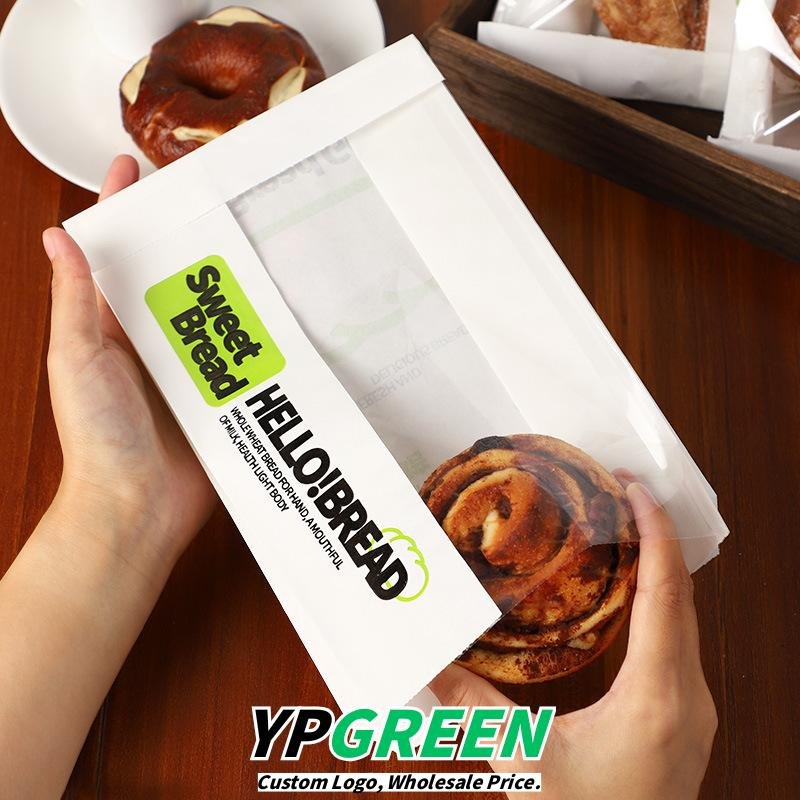 Wholesale Kraft Paper Bags for Soda Bread, Toast Slices, Baguettes, Meal Buns, Sandwiches, and Bagels Takeout - Better Pricing