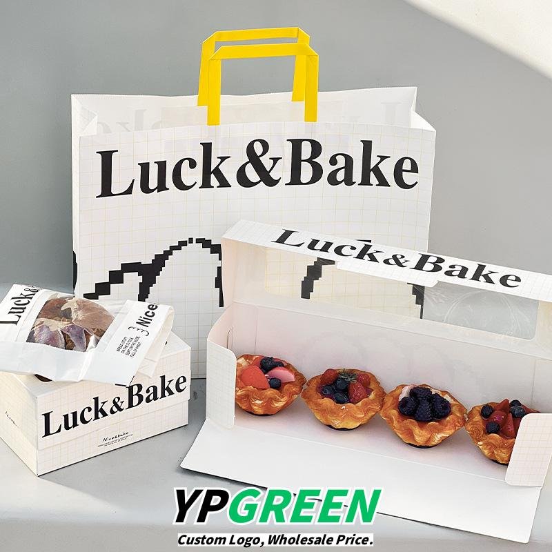 Wholesale Window Non-Foldable Boxes for Portuguese and Sunflower Egg Tarts Takeout - Direct Supplier