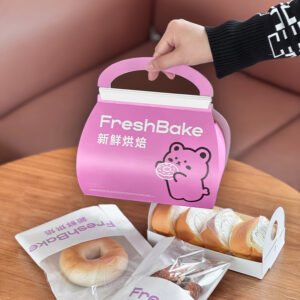 Wholesale Handheld Swiss Roll Cake Boxes for Towel Roll and Mousse Packaging - Private Label