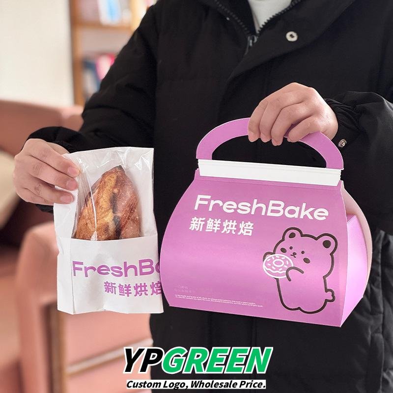 Wholesale Handheld Swiss Roll Cake Boxes for Towel Roll and Mousse Packaging - Private Label