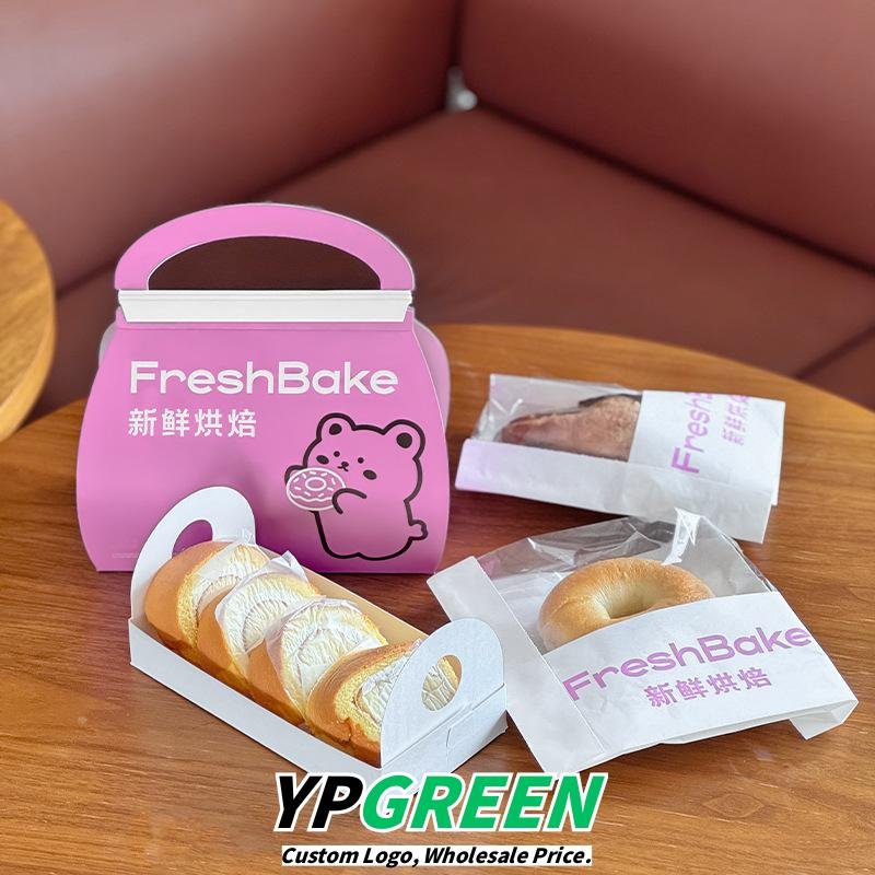 Wholesale Handheld Swiss Roll Cake Boxes for Towel Roll and Mousse Packaging - Private Label