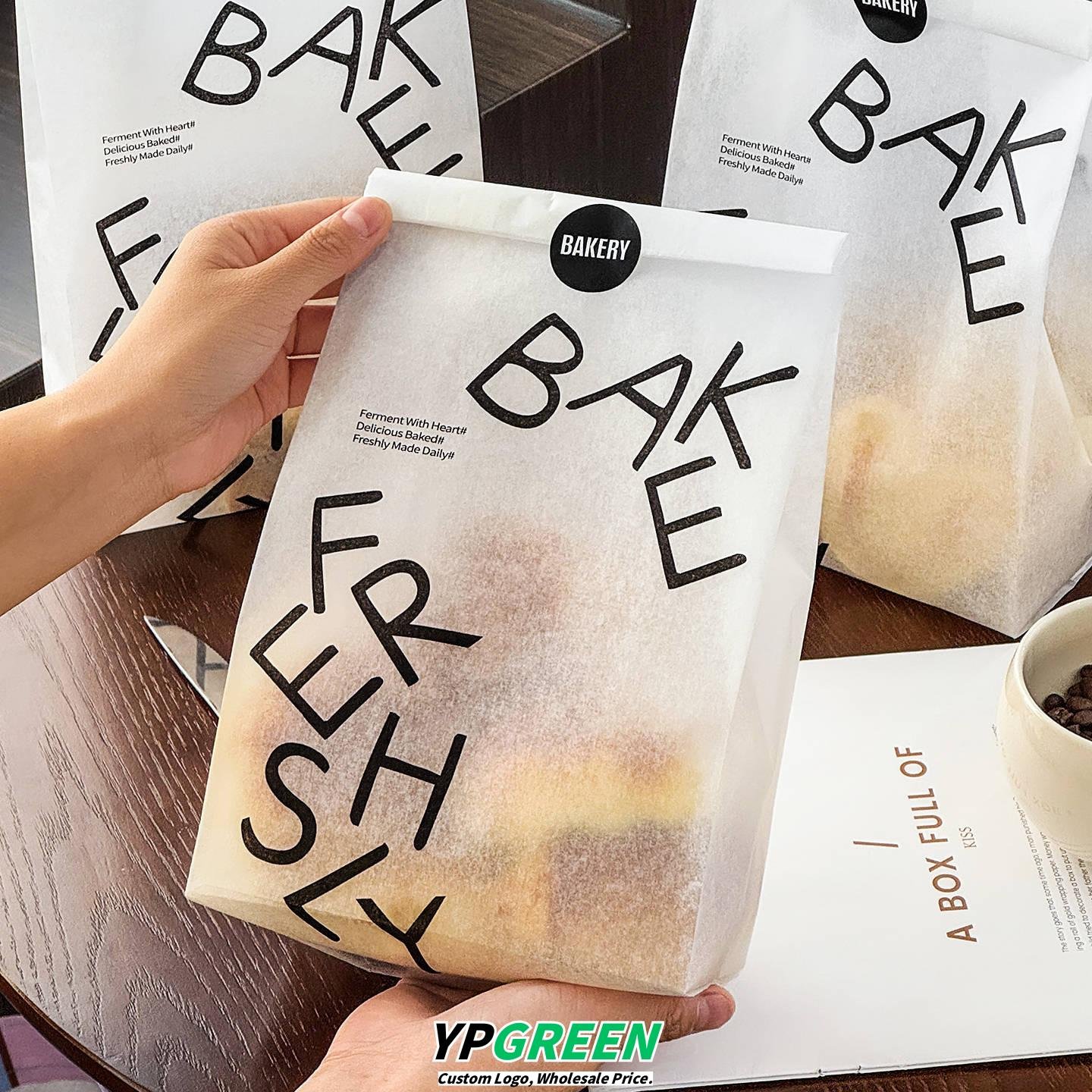 Wholesale Semi-Transparent Cotton Paper Bags for Donuts, Bagels, Soda Bread, and Bakery Takeout - Direct Supplier Wholesale Semi-Transparent Cotton Paper Bags for Donuts, Bagels, Soda Bread, and Bakery Takeout - Direct Supplier