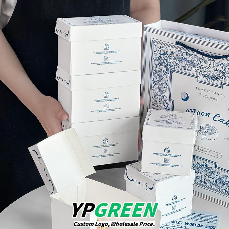 Custom Simple Dessert Boxes for 2-3 Inch Baking Takeout - Wholesale Factory Price