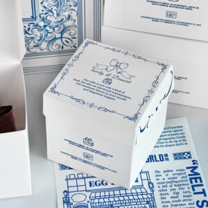 Custom Simple Dessert Boxes for 2-3 Inch Baking Takeout - Wholesale Factory Price