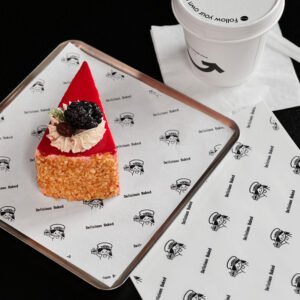 Wholesale Oil-Proof Cartoon Tray Liner Paper for Tiramisu, Baking, Desserts, and Hamburger Packaging - Direct Supplier