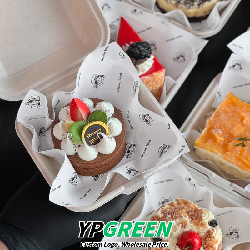 Wholesale Oil-Proof Cartoon Tray Liner Paper for Tiramisu, Baking, Desserts, and Hamburger Packaging - Direct Supplier