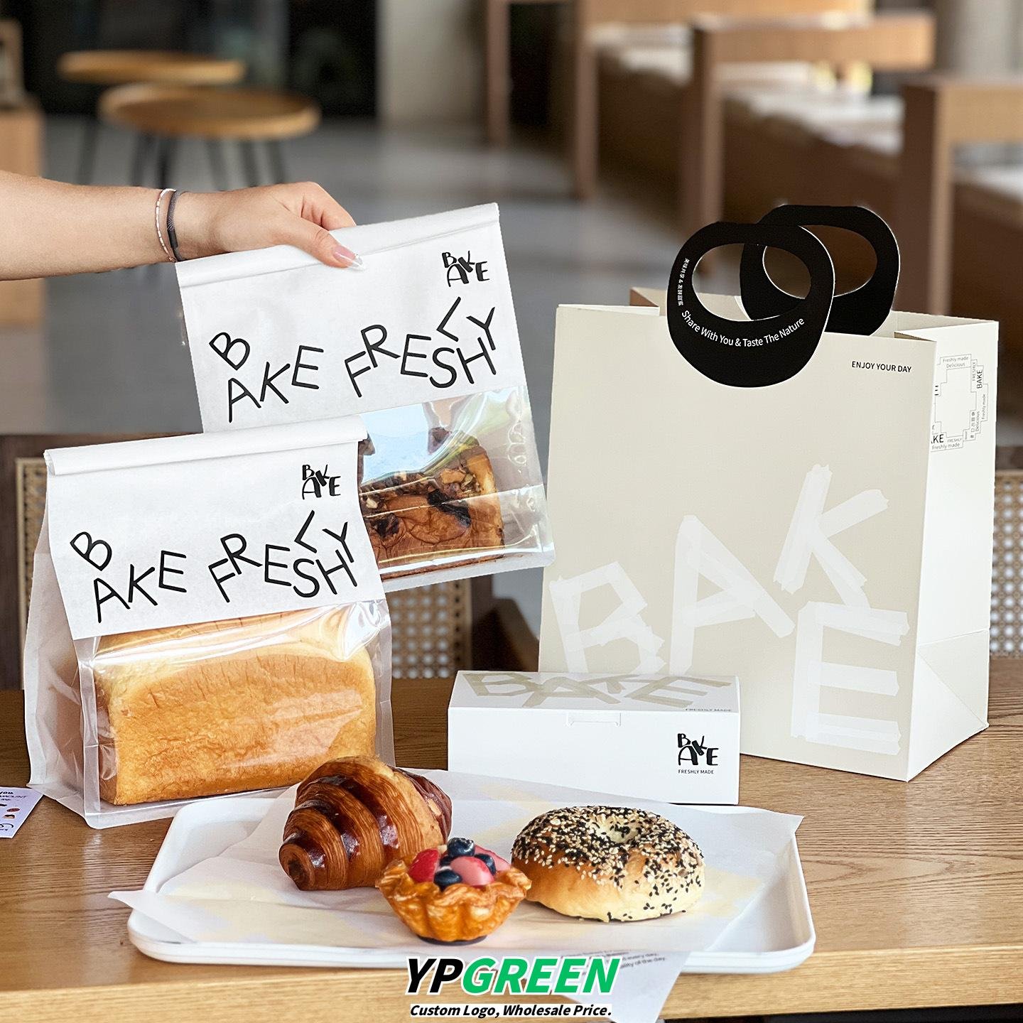 Wholesale Transparent Rolled Edge Wire Seal Food Bags for Mini Toast, Cookies, Ice Bread, and Mochi Packaging - Factory Price Guarantee