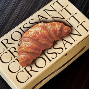 Wholesale Creative Rectangular Window Paper Boxes for Croissants and Horn Pastries Takeout - Direct from Factory