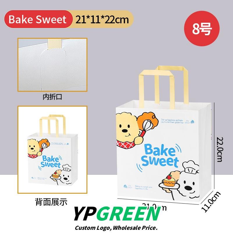 Wholesale Small Kraft Handheld Bags for Bakery Toast and Dessert Takeout - Direct from Factory
