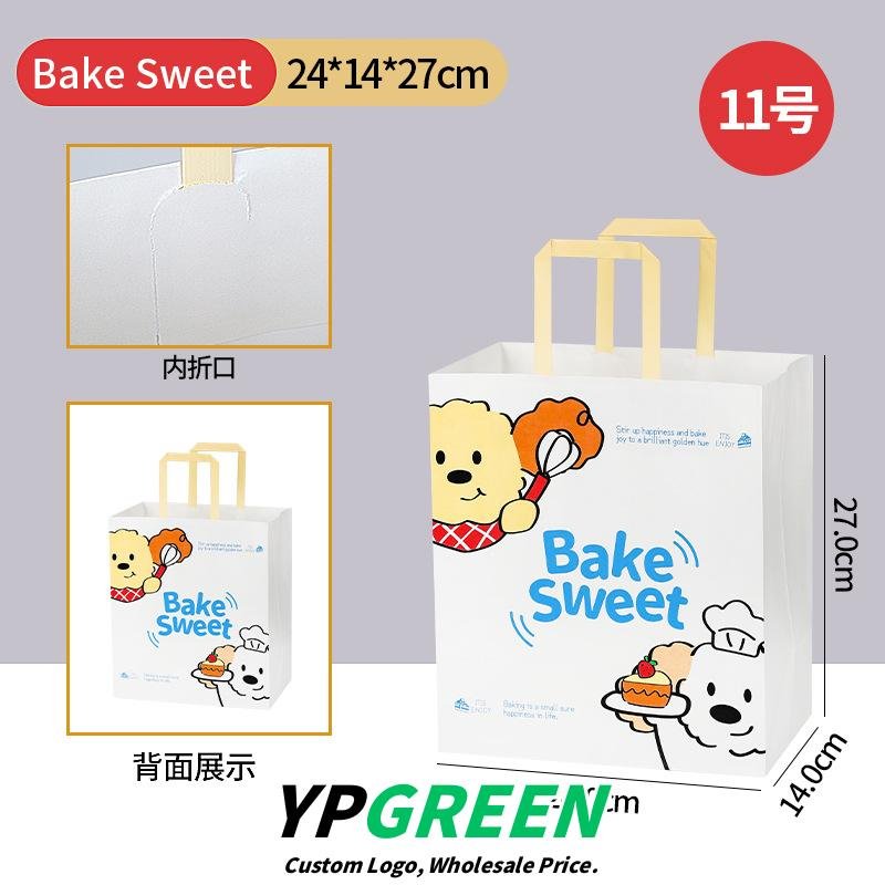 Wholesale Small Kraft Handheld Bags for Bakery Toast and Dessert Takeout - Direct from Factory