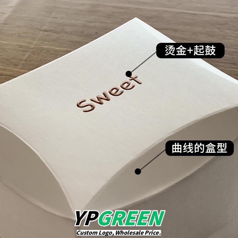 Wholesale High-End Hot Gold French Sweet Pastry Boxes for Mousse Cake Takeout - Private Label