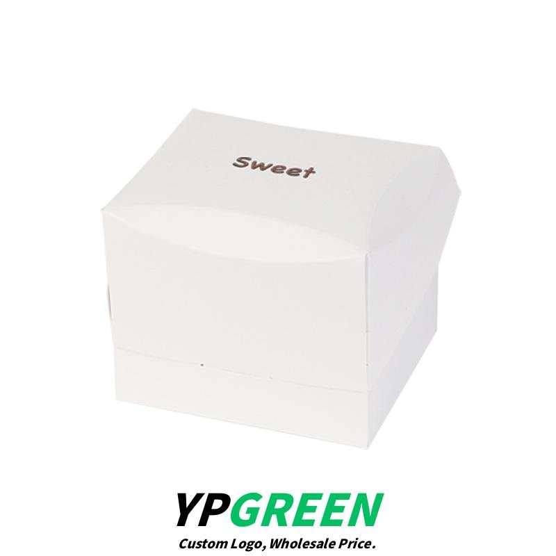 Wholesale High-End Hot Gold French Sweet Pastry Boxes for Mousse Cake Takeout - Private Label