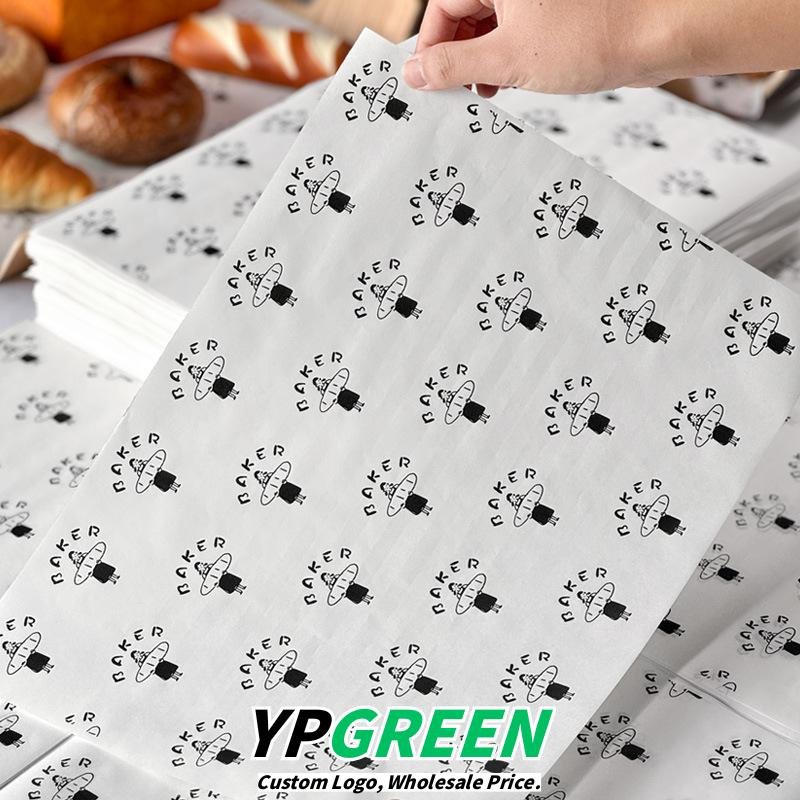 Wholesale Oil-Proof Disposable Tray Liner Paper for Bakery Toast, Cakes, Desserts, and Bread Wraps - B2B Friendly