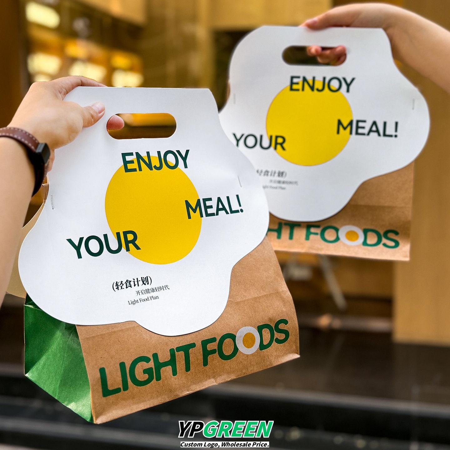 Wholesale High-Visual Appeal Disposable Meal Boxes and Bags for Korean Light Food Low-Calorie Healthy Meals - Direct Factory