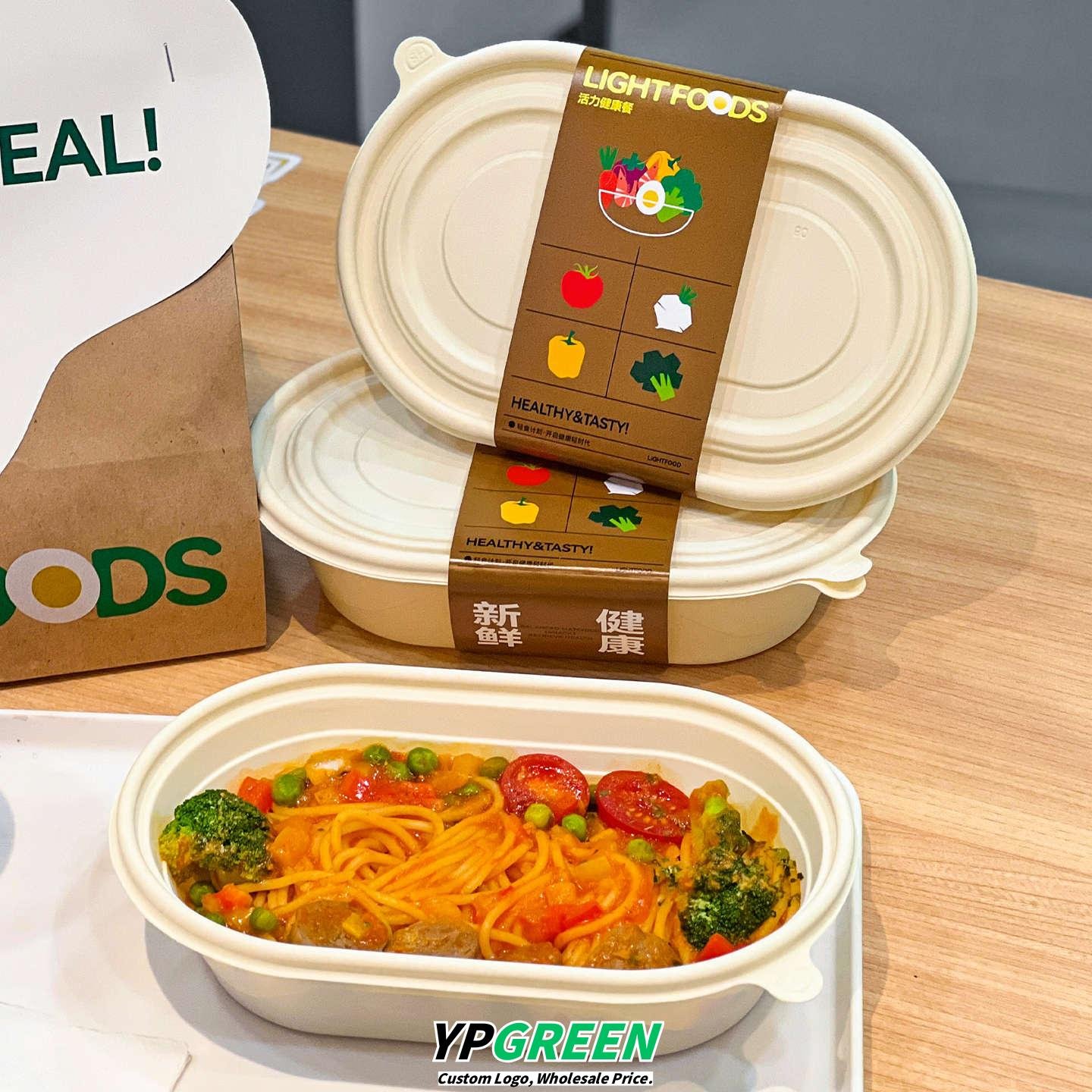 Wholesale High-Visual Appeal Disposable Meal Boxes and Bags for Korean Light Food Low-Calorie Healthy Meals - Direct Factory
