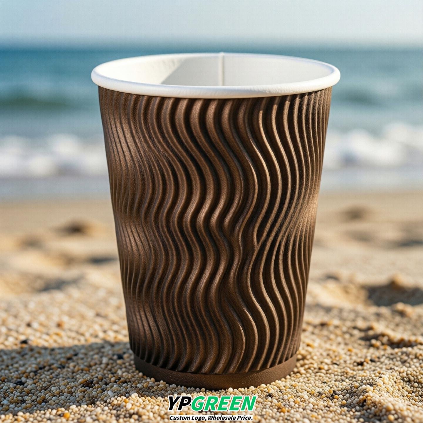 Bronze Embossed Paper Cups 10oz/12oz/16oz/20oz/22oz Bronze Embossed Paper Cups 10oz/12oz/16oz/20oz/22oz