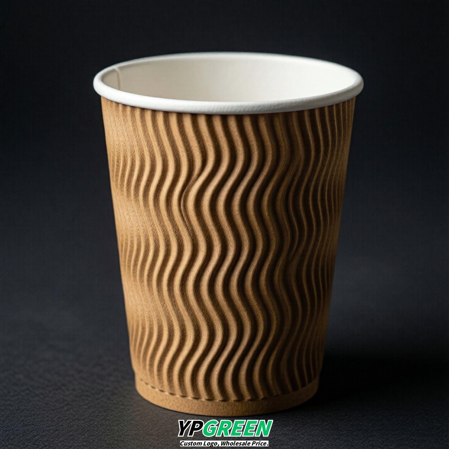 Camel Embossed Paper Cups 10oz/12oz/16oz/20oz/22oz
