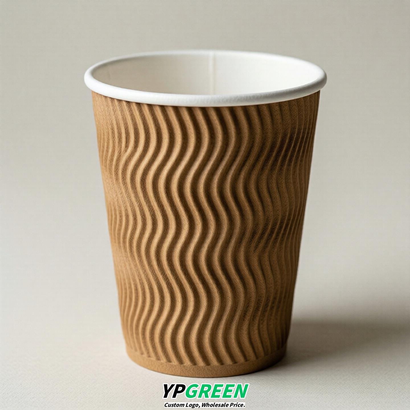 Camel Embossed Paper Cups 10oz/12oz/16oz/20oz/22oz