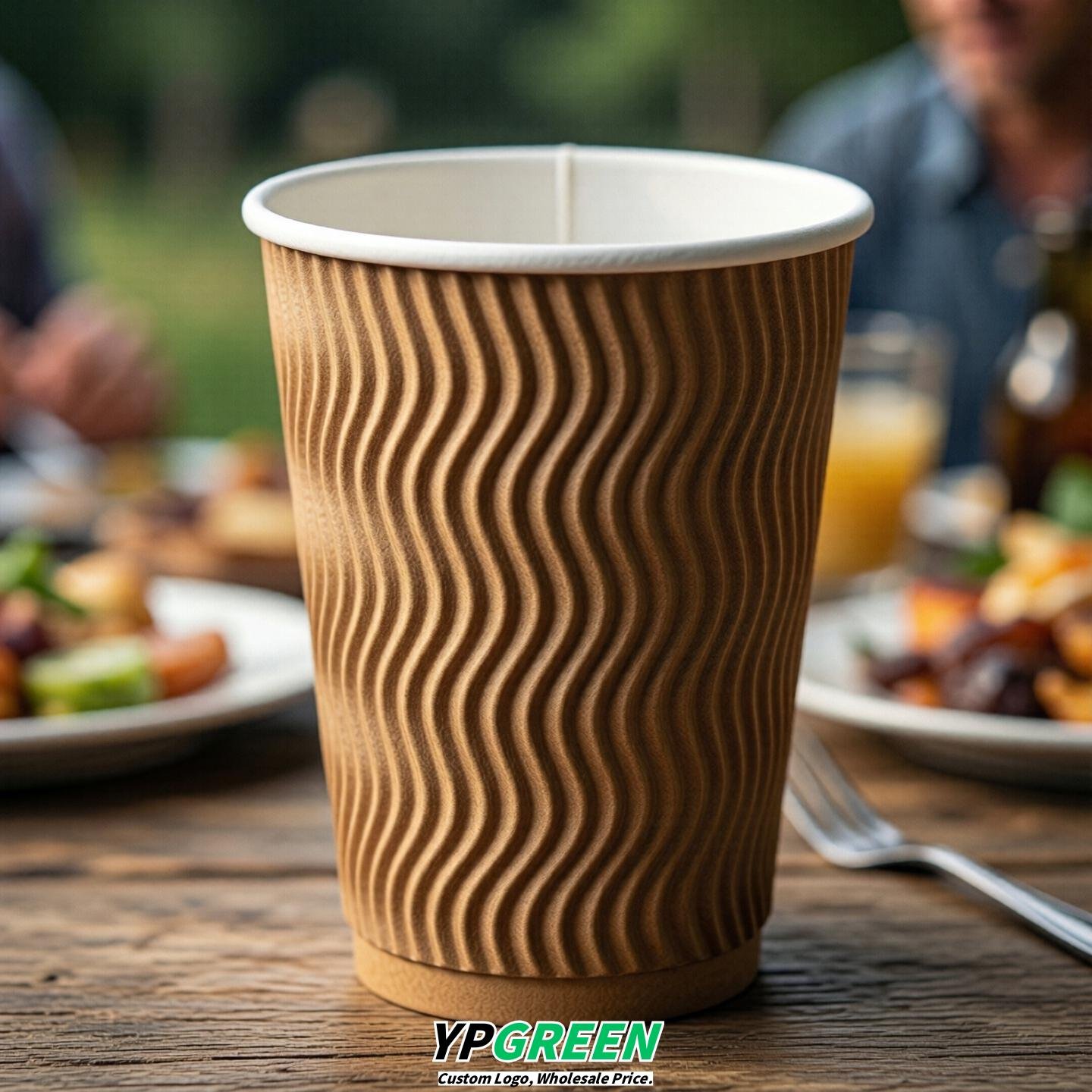 Camel Embossed Paper Cups 10oz/12oz/16oz/20oz/22oz