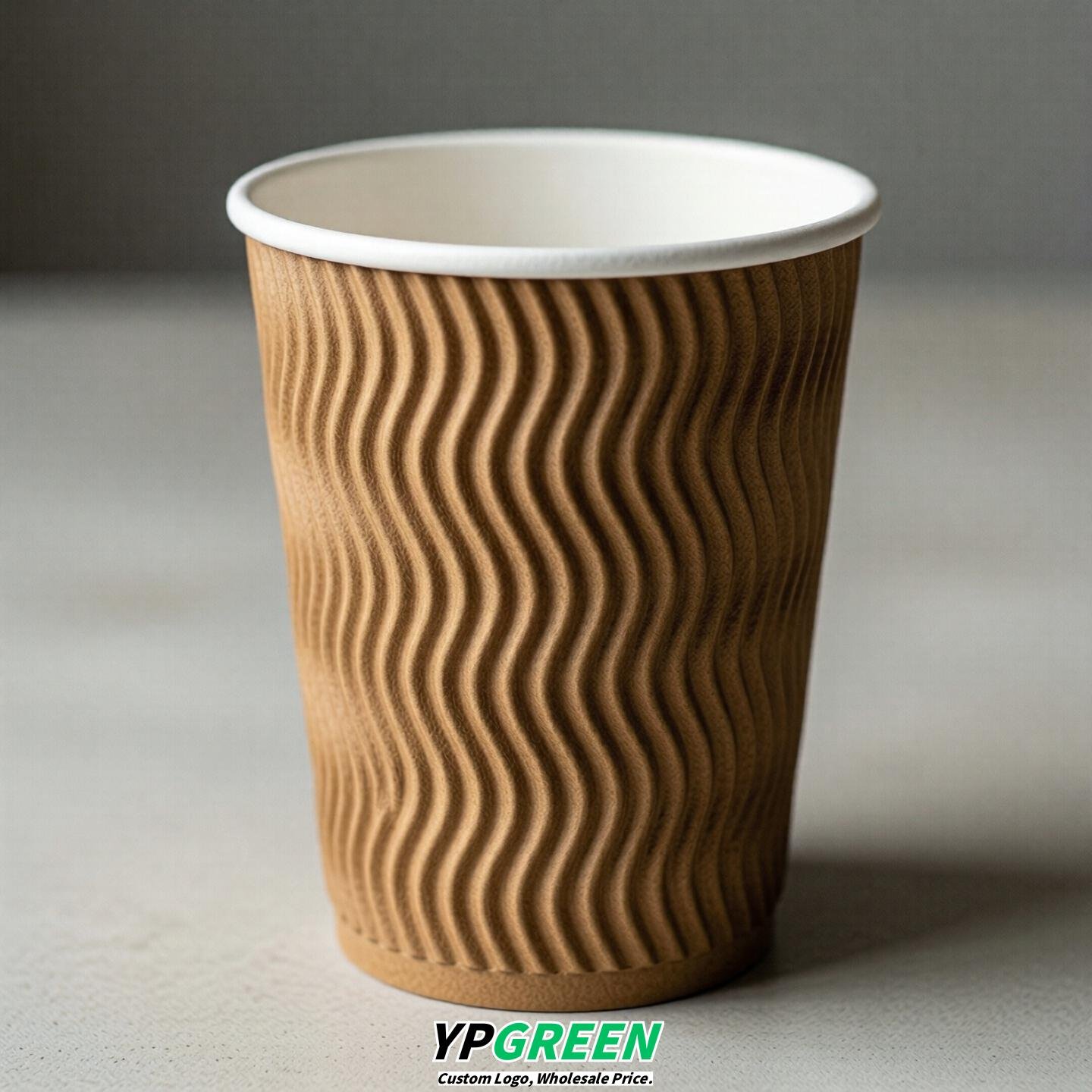 Camel Embossed Paper Cups 10oz/12oz/16oz/20oz/22oz