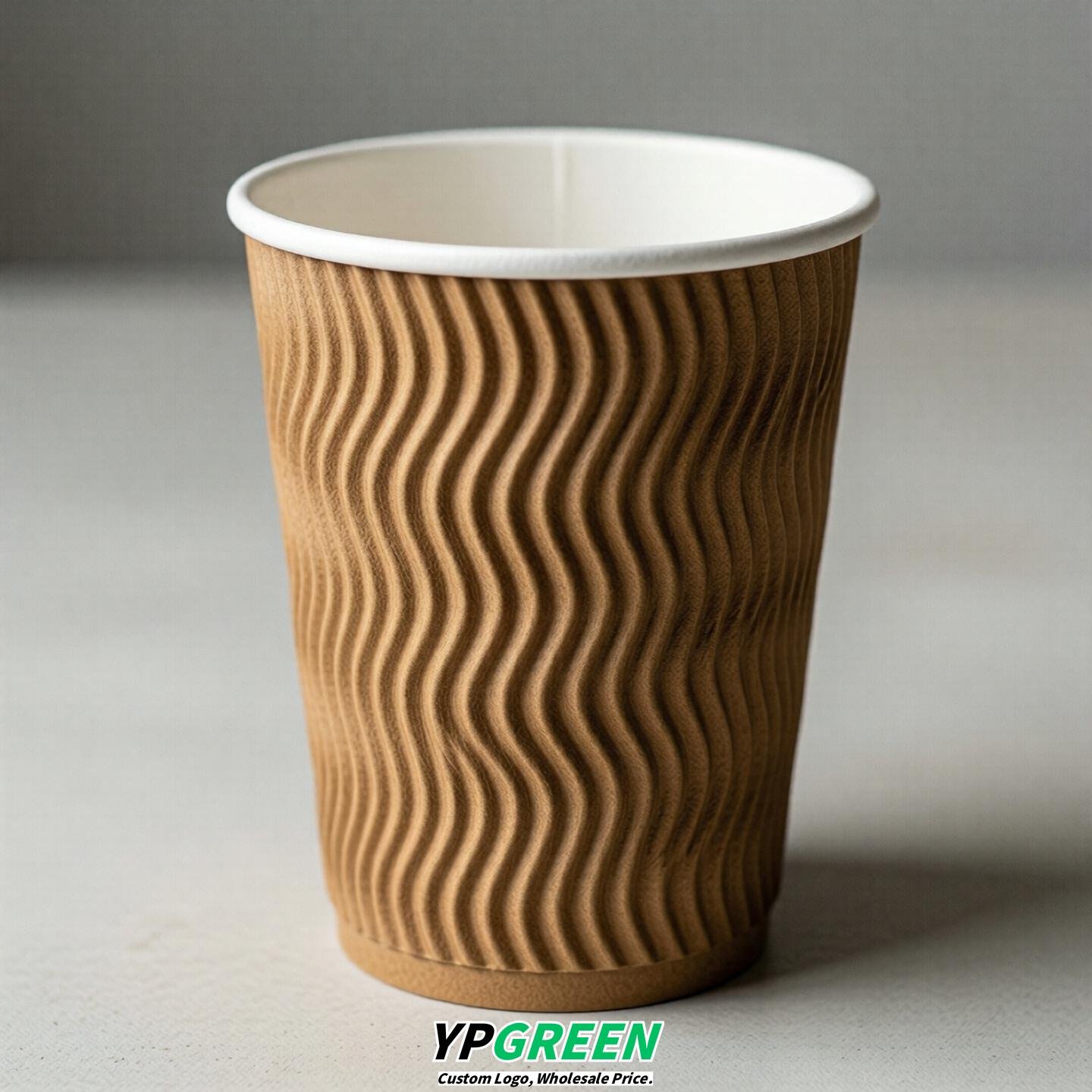 Camel Embossed Paper Cups 10oz/12oz/16oz/20oz/22oz