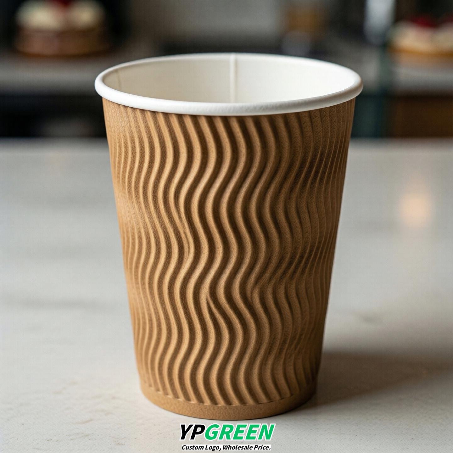 Camel Embossed Paper Cups 10oz/12oz/16oz/20oz/22oz