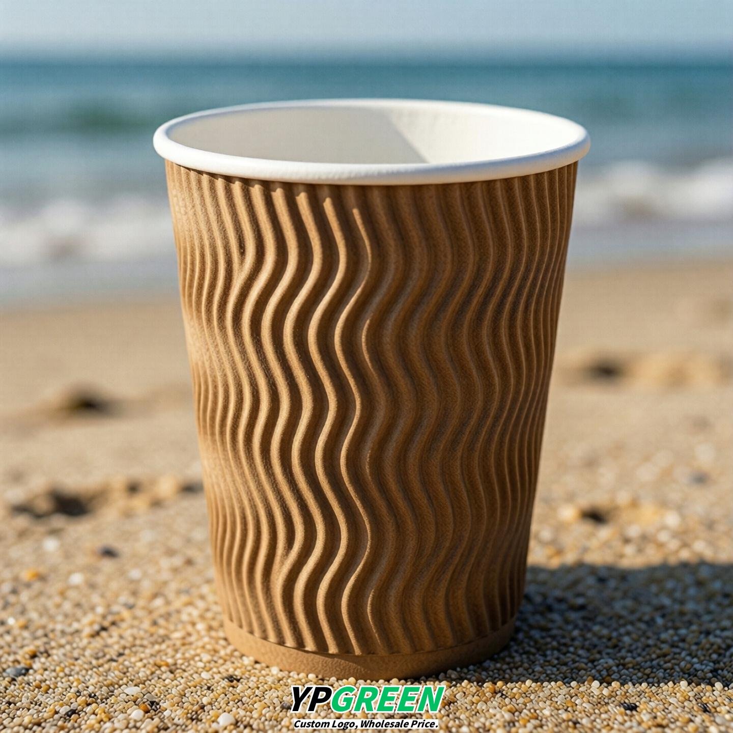 Camel Embossed Paper Cups 10oz/12oz/16oz/20oz/22oz