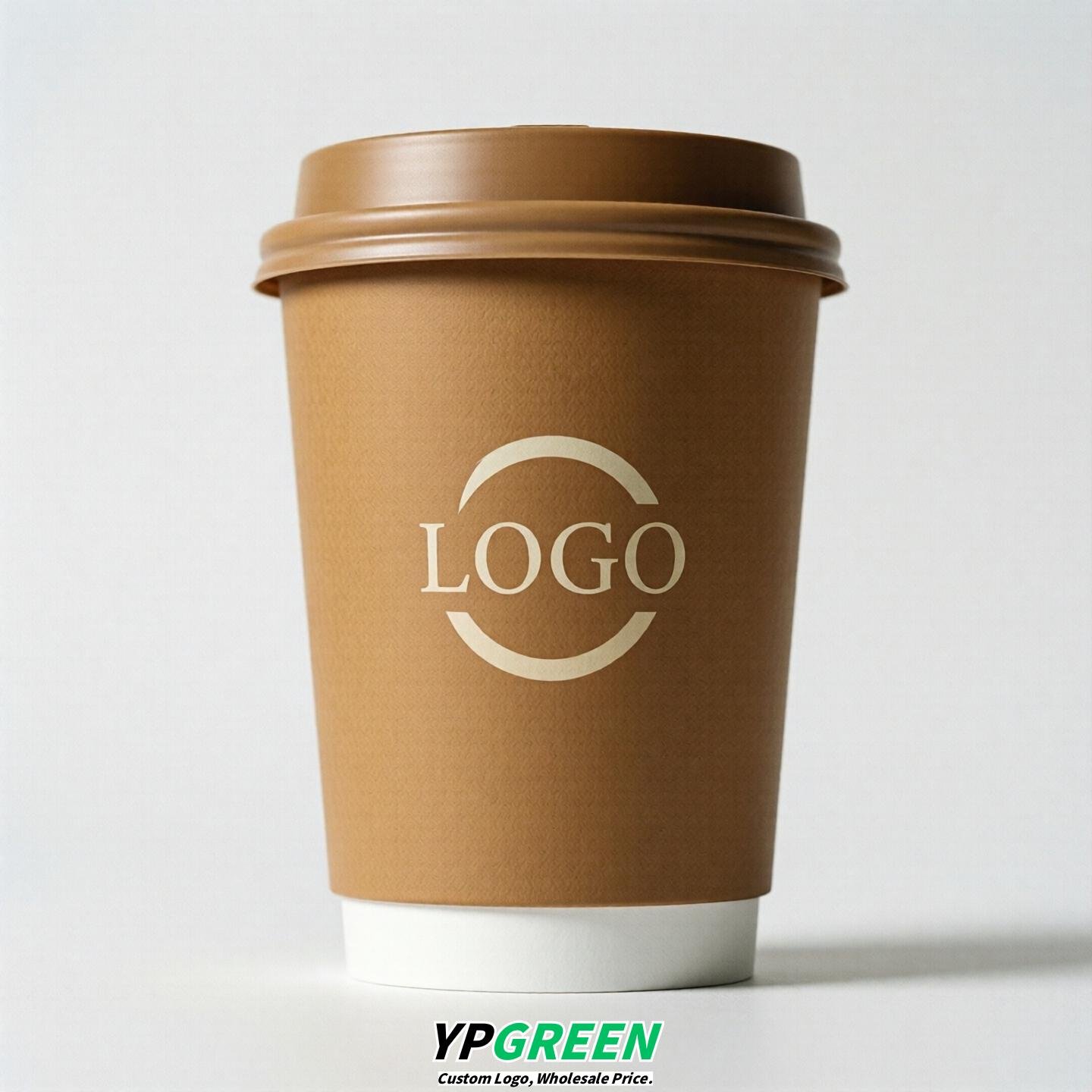 Camel Custom Logo Paper Cups: 8-24oz & Double Wall Camel Custom Logo Paper Cups: 8-24oz & Double Wall
